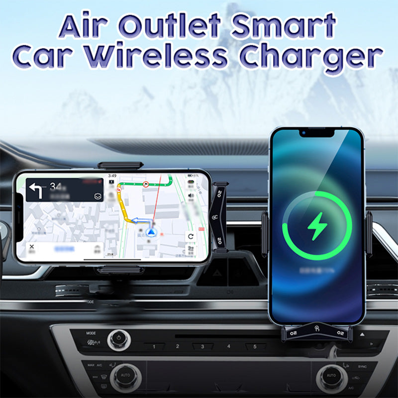 Air Outlet Smart Car Wireless Charger