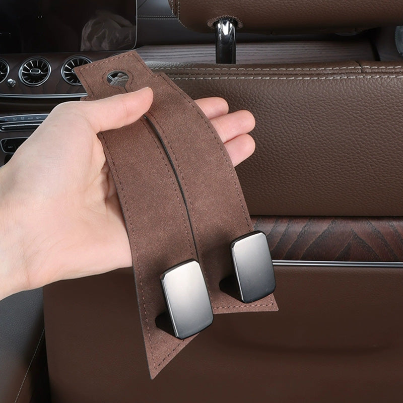 Multi-function Suspension Double Hooks for Car Seat Back